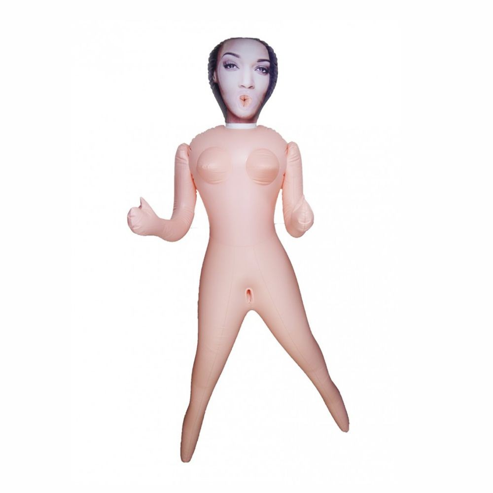 ISAURA LOVE DOLL BAMBOLA GONFIABILE BRASILIANA GRANDEZZA REALE 3 FORI