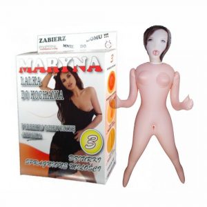 MARYNA LOVE DOLL BAMBOLA GONFIABILE BIANCA POLACCA GRANDEZZA REALE 3 FORI