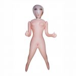 MONIKA LOVE DOLL BAMBOLA GONFIABILE BIANCA POLACCA GRANDEZZA REALE 3 FORI