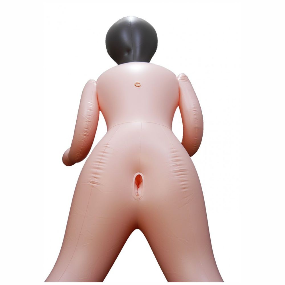 MONIKA LOVE DOLL BAMBOLA GONFIABILE BIANCA POLACCA GRANDEZZA REALE 3 FORI