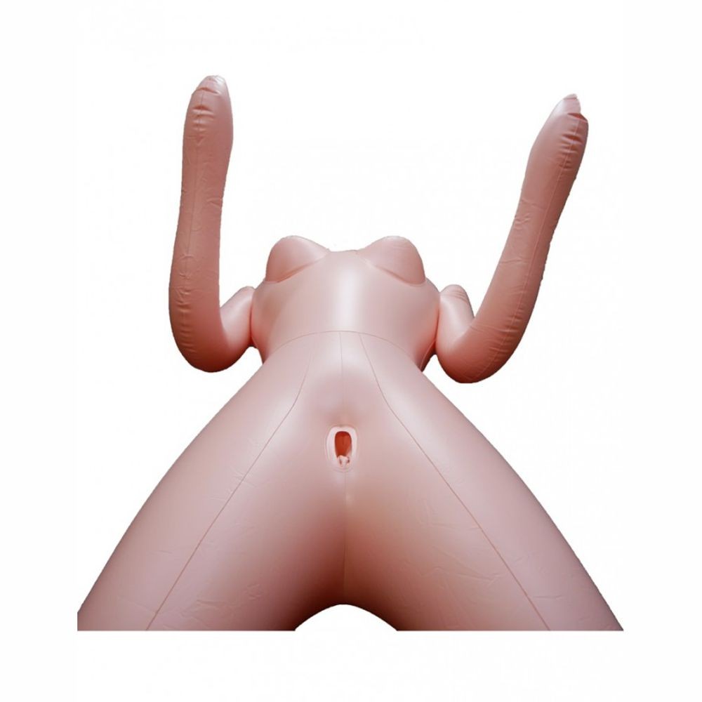 ROMA LOVE DOLL BAMBOLA GONFIABILE BIANCA ITALIANA GRANDEZZA REALE 3 FORI