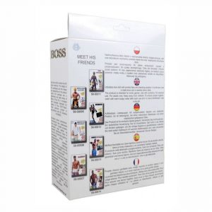 BOSS LOVE DOLL BAMBOLO GONFIABILE MASCHIO UOMO BIANCO CAPO LEADER SUPERDOTATO 20 CM