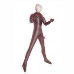 BUILDER LOVE DOLL BAMBOLO GONFIABILE UOMO MASCHIO NERO DI COLORE MURATORE SUPERDOTATO 20 CM