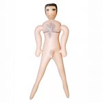 POSTMAN LOVE DOLL BAMBOLO GONFIABILE MASCHIO UOMO BIANCO POSTINO SUPERDOTATO 20 CM