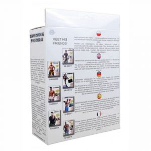 POSTMAN LOVE DOLL BAMBOLO GONFIABILE MASCHIO UOMO BIANCO POSTINO SUPERDOTATO 20 CM