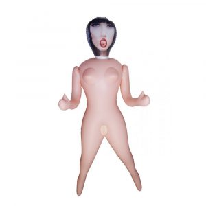 MARRIED BAMBOLA GONFIABILE BIANCA LOVE DOLL GRANDEZZA REALE SPOSATA IN PVC CON GENITALI IN CYBERSKIN ESTRAIBILI