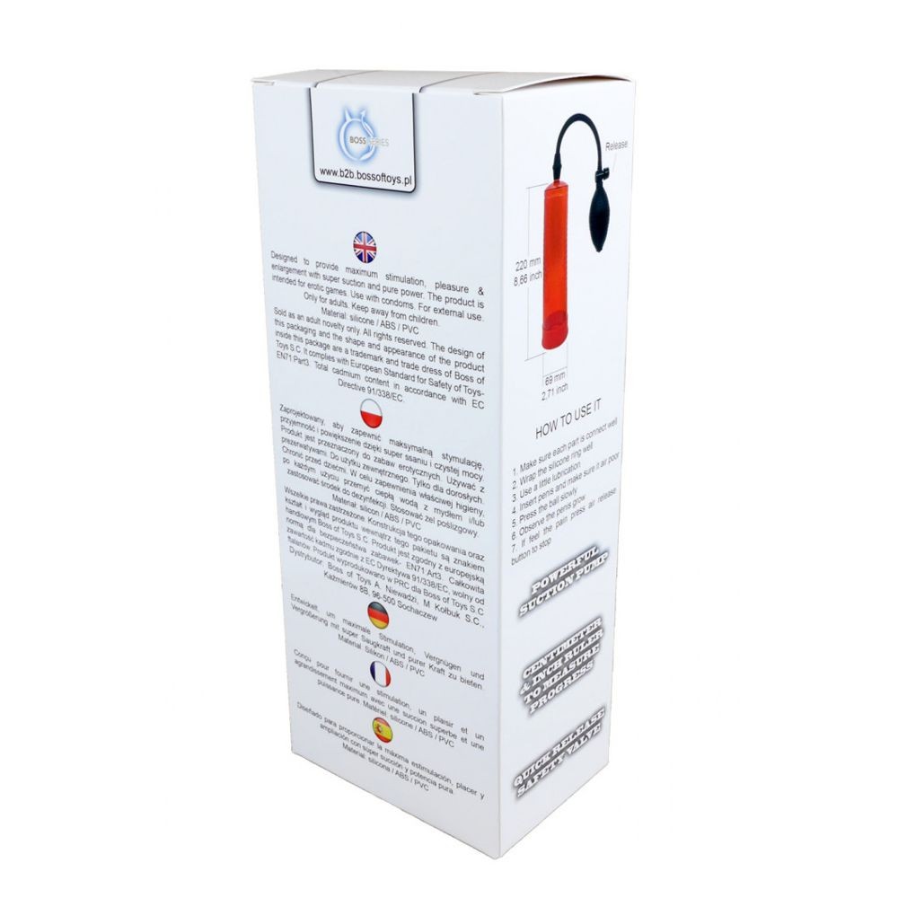 60-00005 SVILUPPATORE A POMPA SVILUPPATRICE PER IL PENE EREZIONE