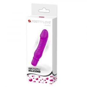 PRETTY LOVE STEV MINI VIBRATORE 10 FUNZIONI IN SILICONE VIOLA