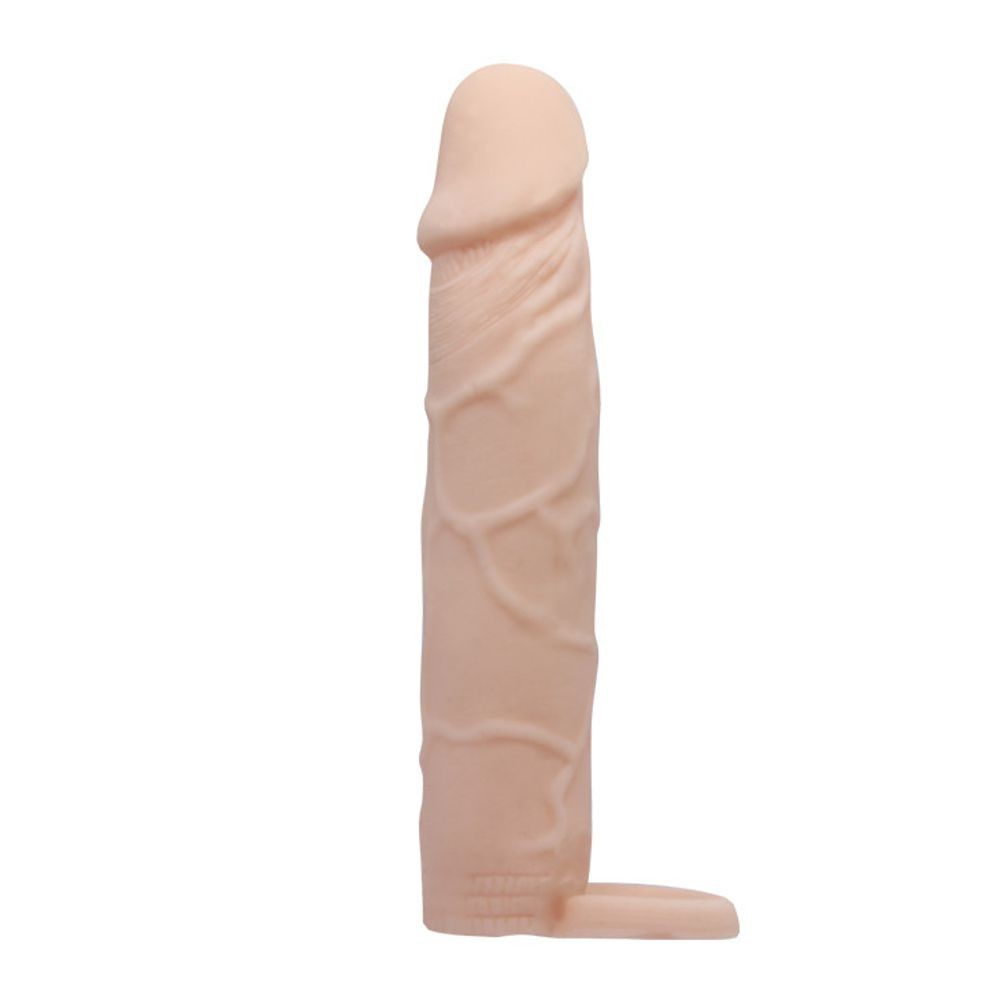PRETTY LOVE PENIS SLEEVE 7"" LARGE PROLUNGA FALLICA ELASTICA