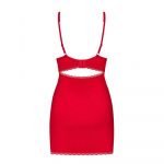 OBSESSIVE JOLIEROSE CHEMISE & THONG RED S/M ABITINO SEXY LINGERIE