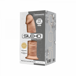 SilexD MODEL 2 - 7,5" FLESH 220673 FALLO REALISTICO PENE ARTIFICIALE IN SILICONE MEMORY TERMOREATTIVO CM 17