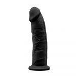 SilexD MODEL 2 - 6" BLACK 220796 FALLO REALISTICO PENE ARTIFICIALE IN SILICONE MEMORY TERMOREATTIVO CM 15