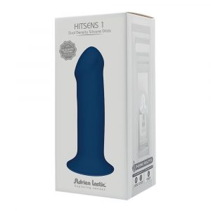 HITSENS 1 BLUE DILDO IL SILICONE MEMORY DOPPIA DENSITÀ