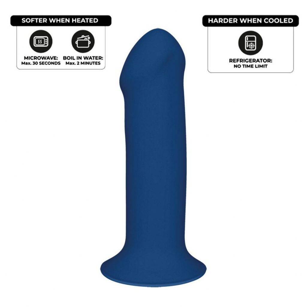 HITSENS 1 BLUE DILDO IL SILICONE MEMORY DOPPIA DENSITÀ