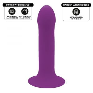 HITSENS 6 PURPLE DILDO IL SILICONE MEMORY DOPPIA DENSIT&Agrave;