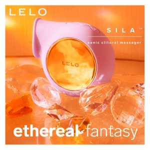 STIMOLATORE CLITORIDE A ONDE IN SILICONE ROSA LELO SILA