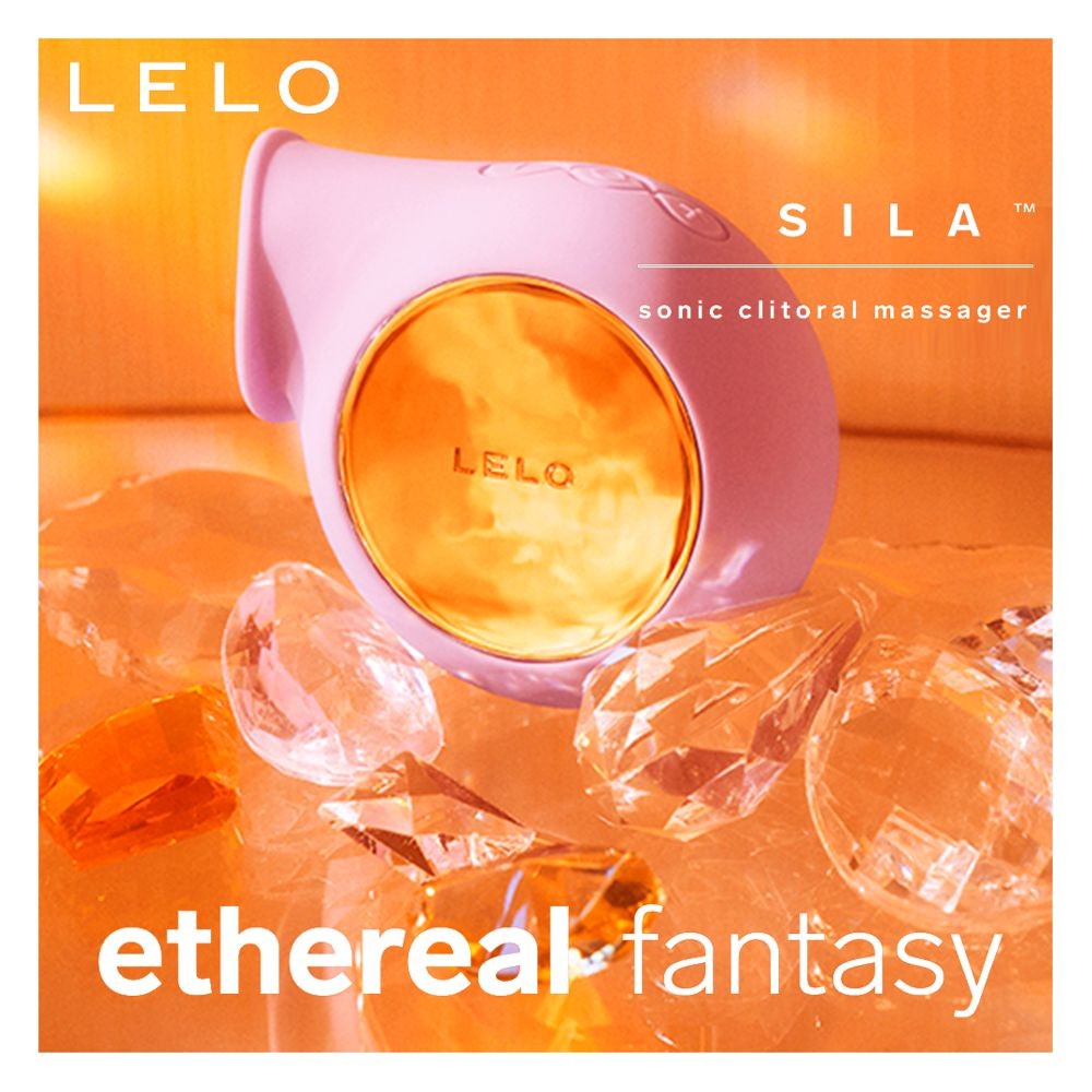 STIMOLATORE CLITORIDE A ONDE IN SILICONE ROSA LELO SILA