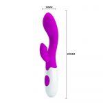11255 PRETTY LOVE BRIGHTY SILICONE FUXIA SILENZIOSO 30 FUNZIONI CM 20 X 3