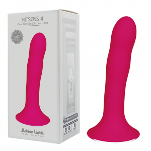 HITSENS 4 PINK 24041 PLUG ANALE DILDO IN SILICONE ROSA TERMO REATTIVO A DOPPIA DENSITÀ