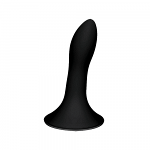 HITSENS 5 BLACK 24059 PLUG ANALE DILDO IN SILICONE NERO TERMO REATTIVO A DOPPIA DENSIT&Agrave;