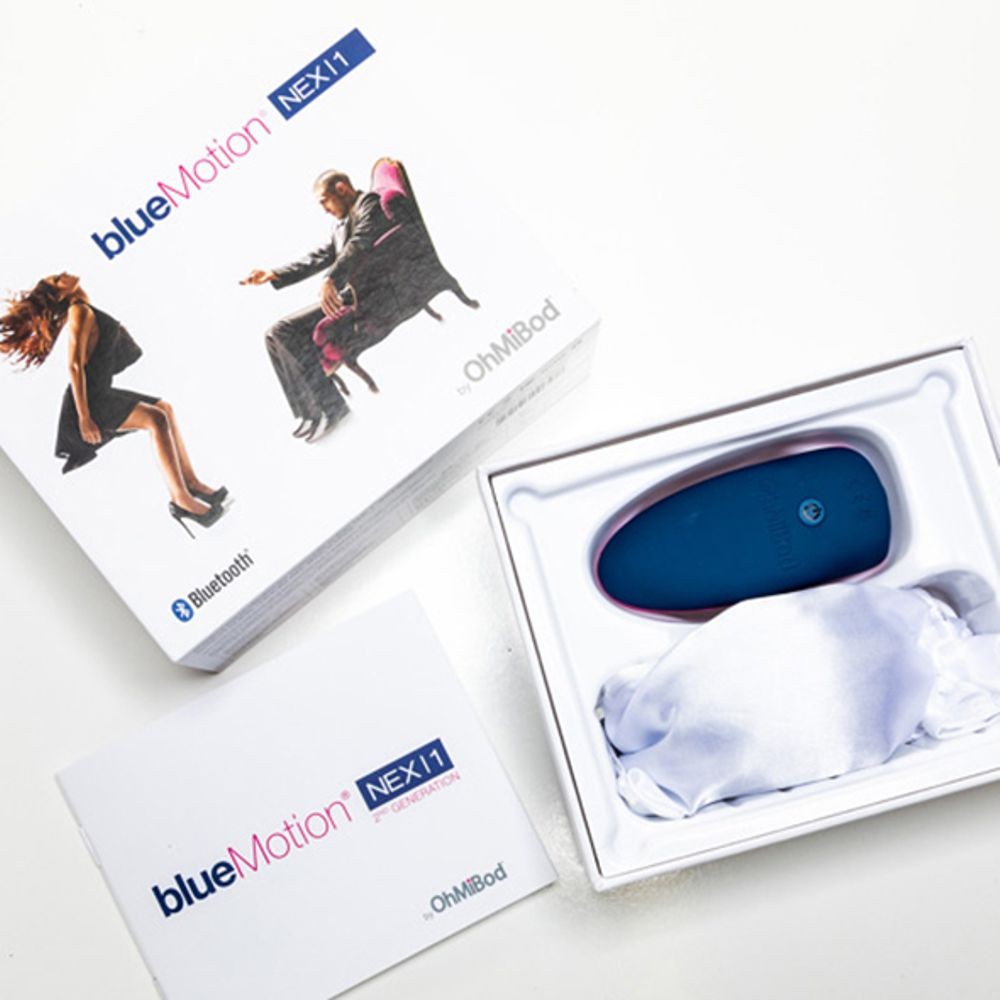 OHMIBOD BLUEMOTION NEXT 1 - 2° GENERATION VIBRATORE PER MUTANDINA CON CONTROLLO TRAMITE APPLICAZIONE SMARTPHONE