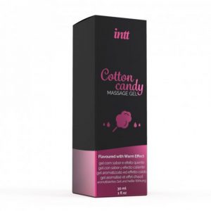 INTT COTTON CANDY KISAABLE MASSAGE GEL DA MASSAGGIO CON EFFETTO CALDO 30 ML