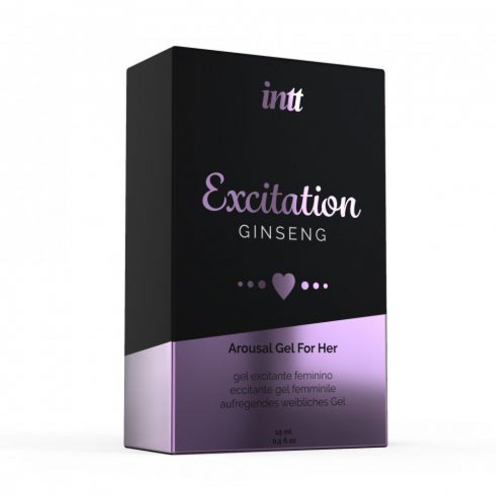 INTT EXCITATION AROUSAL GEL FOR HER 15 ML GEL STIMOLANTE PER LEI AROMA GINSENG