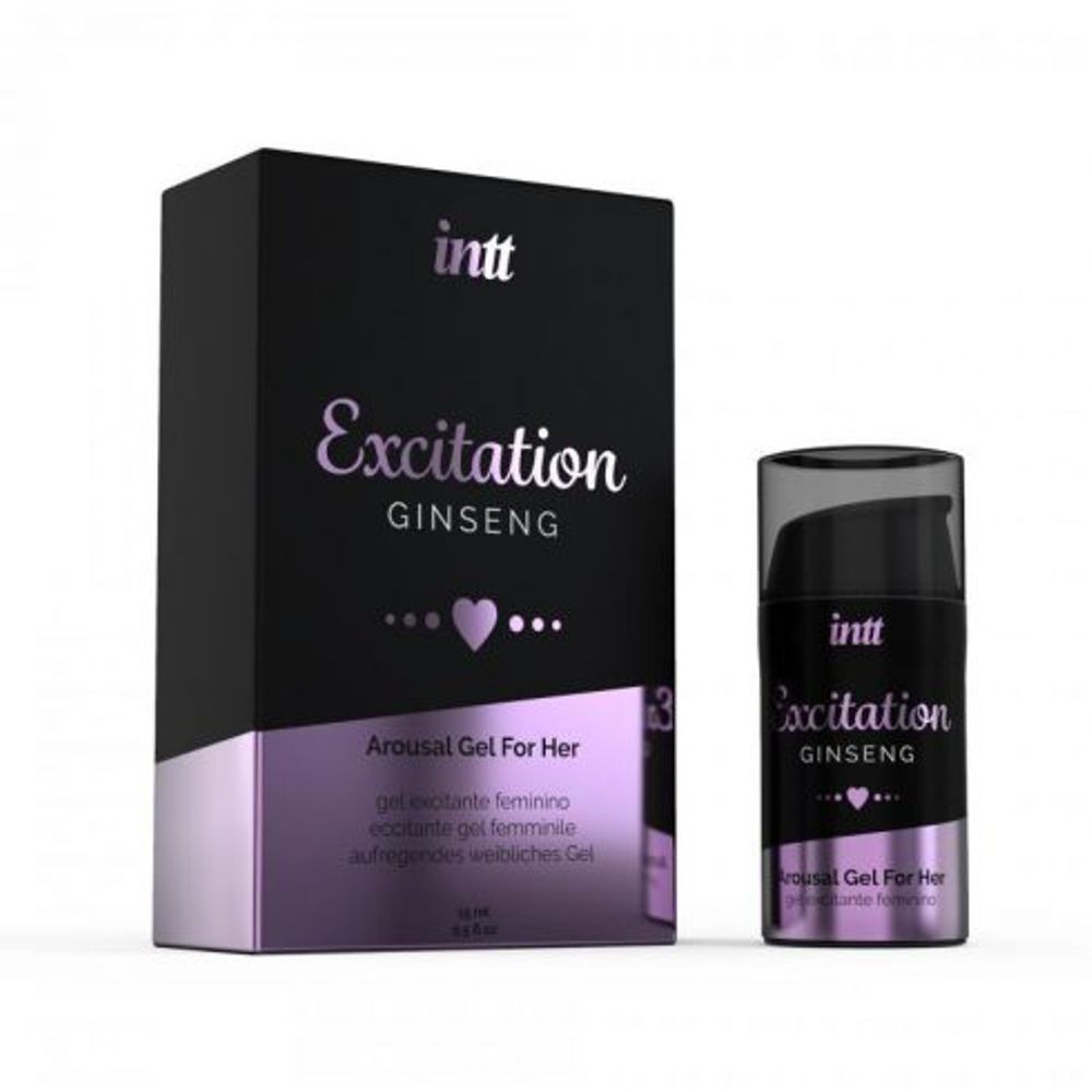 INTT EXCITATION AROUSAL GEL FOR HER 15 ML GEL STIMOLANTE PER LEI AROMA GINSENG