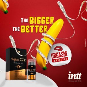 INTT INFLATE XXL ERECTION ENHANCER GEL STIMOLANTE ERETTIVO UOMO EREZIONE PENE 15 ML