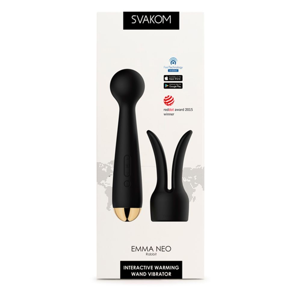 SVAKOM EMMA NEO CONNEXION SERIES APP CONTROLLED MASSAGGIATORE INTERATTIVO RISCALDANTE
