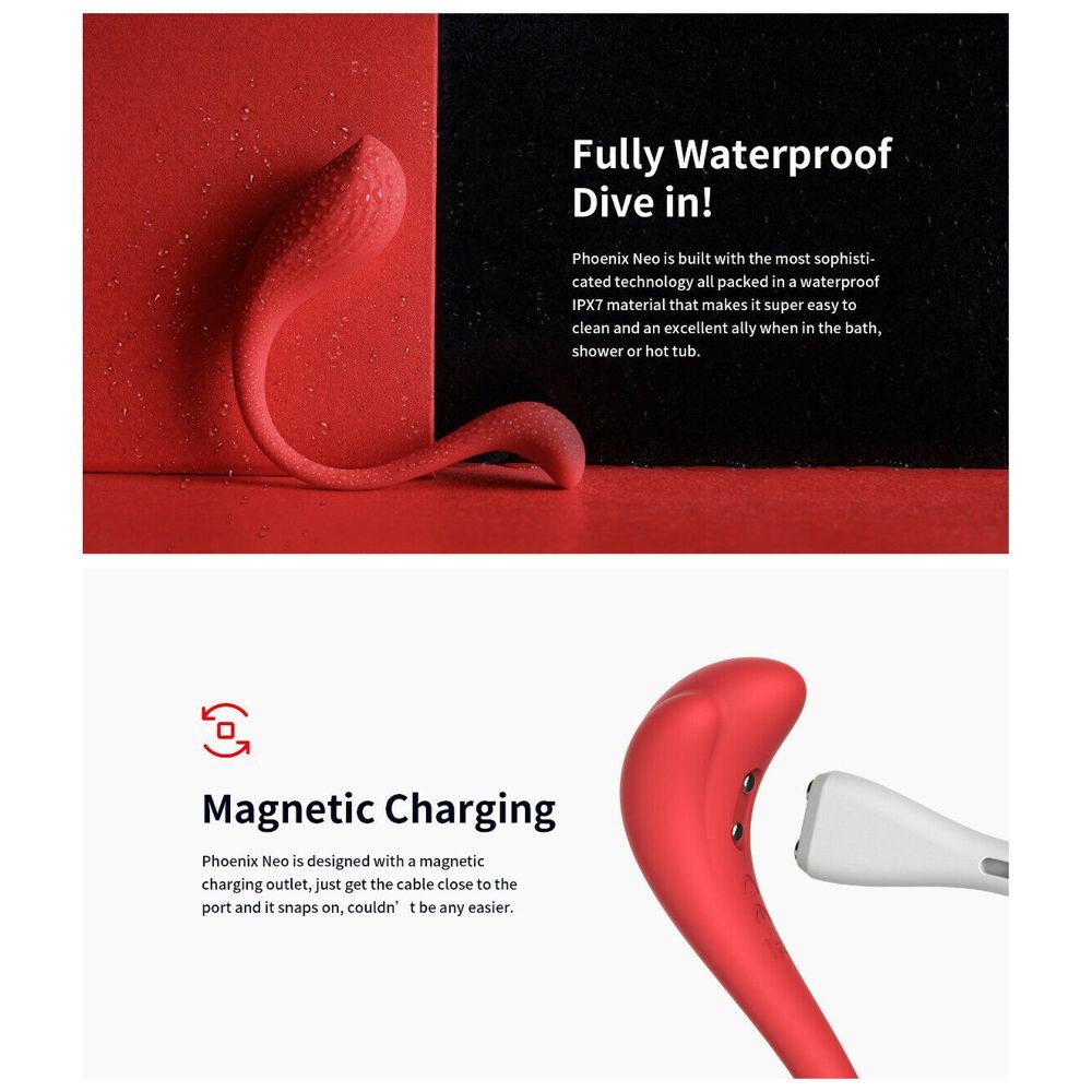 SVAKOM PHOENIX NEO CONNEXION SERIES APP CONTROLLED GIOCO DI COPPIA USB