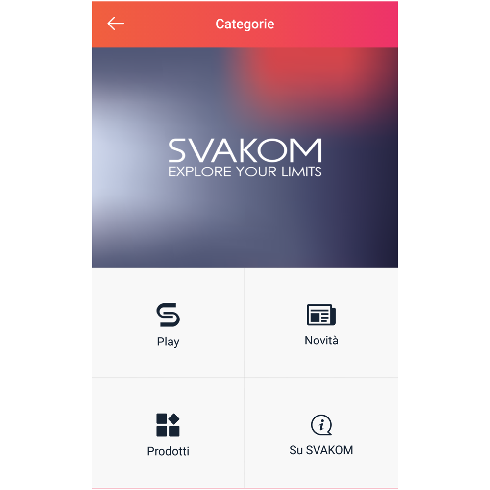 SVAKOM PHOENIX NEO CONNEXION SERIES APP CONTROLLED GIOCO DI COPPIA USB