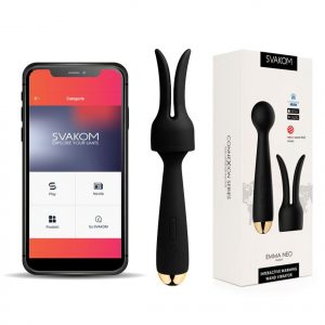 SVAKOM EMMA NEO CONNEXION SERIES APP CONTROLLED MASSAGGIATORE INTERATTIVO RISCALDANTE
