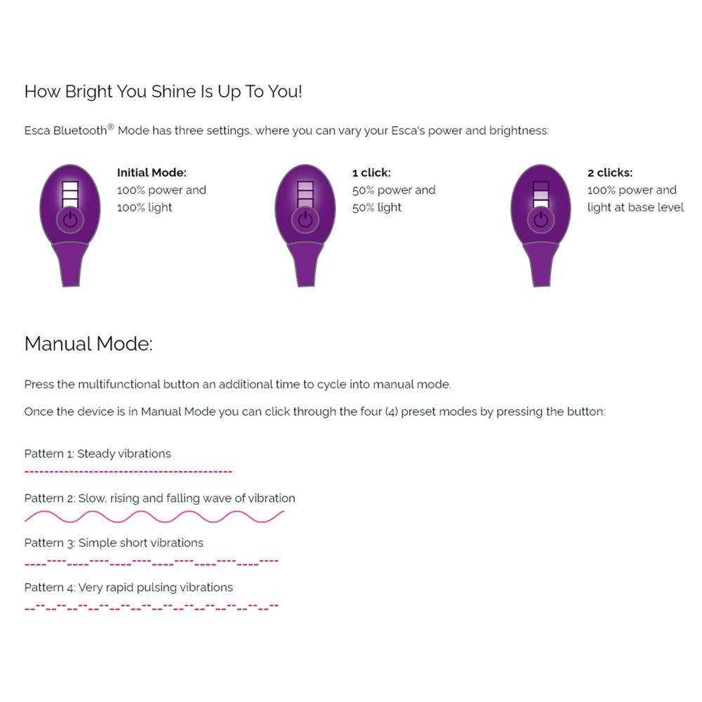 KIIROO OHMIBOD ESCA2 CONNEXION VIBRATORE CON CONTROLLO TRAMITE APPL SMARTHPHONE