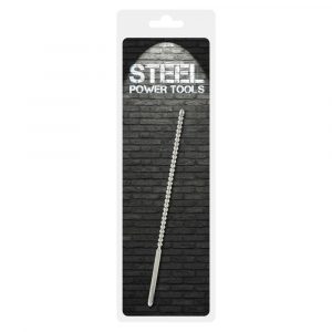 STEEL POWER TOOLS ASTA FALLICA DEL PENE BASTONCINO IN ACCIAO INOSSIDABILE PER IMMERSIONE A COSTE 6 MM