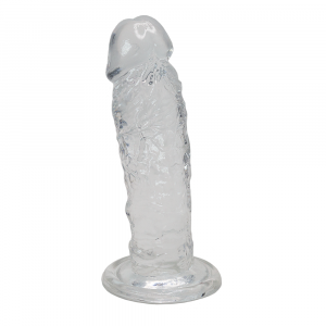 ALIVE MAJESTIC DILDO IN TPE TRASPARENTE SICURO PER IL CORPO CM 14.7 X 3.7