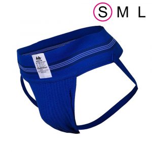 Original Jock Collection - 3" Blue – S MUTANDINE UOMO GAY APERTE DIETRO IN MISTO COTONE NYLON ELASTANE COLORE BLU TAGLIA S