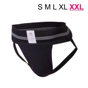 Original Jock Collection - 3" Black – XXL MUTANDINE UOMO GAY APERTE DIETRO IN MISTO COTONE NYLON ELASTANE COLORE NERO TAGLIA XXL