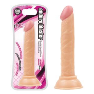 DILDO FALLO REALISTICO PENE ARTIFICIALE MORBIDO ELASTICO FLESSIBILE CON VENTOSA 14 CM