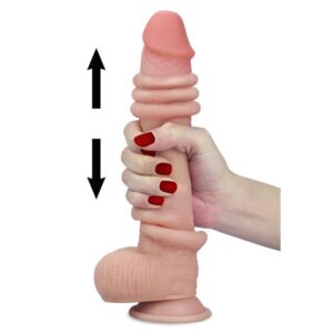 LOVETOY DILDO EFFETTO PELLE IPERREALISTICO 22,8 CM