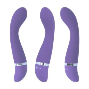 D-215133 VIBRATORE DESIGN SILICONE MORBIDO IMPERMEABILE ERGONOMICO FLESSIBILE CM 18,7 X 3,5