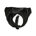 D-194523 ULTRA HARNESS REALISTIC RED STRAP ON FALLO INDOSSABILE PVC ROSSO 19 CM