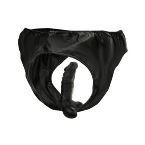 D-194523 ULTRA HARNESS REALISTIC RED STRAP ON FALLO INDOSSABILE PVC ROSSO 19 CM