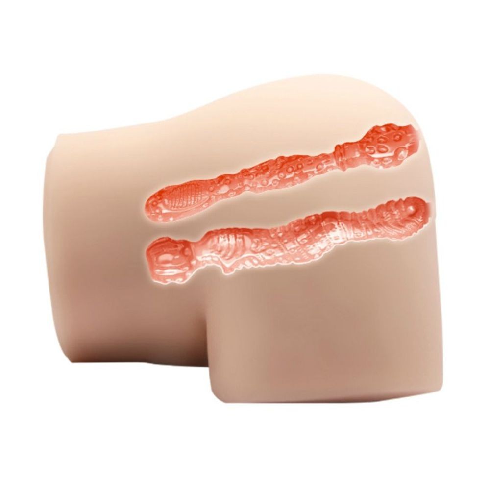 D-214856 CRAZY BULL - REALISTIC ANUS AND VAGINA WITH VIBRATION POSTURE 4