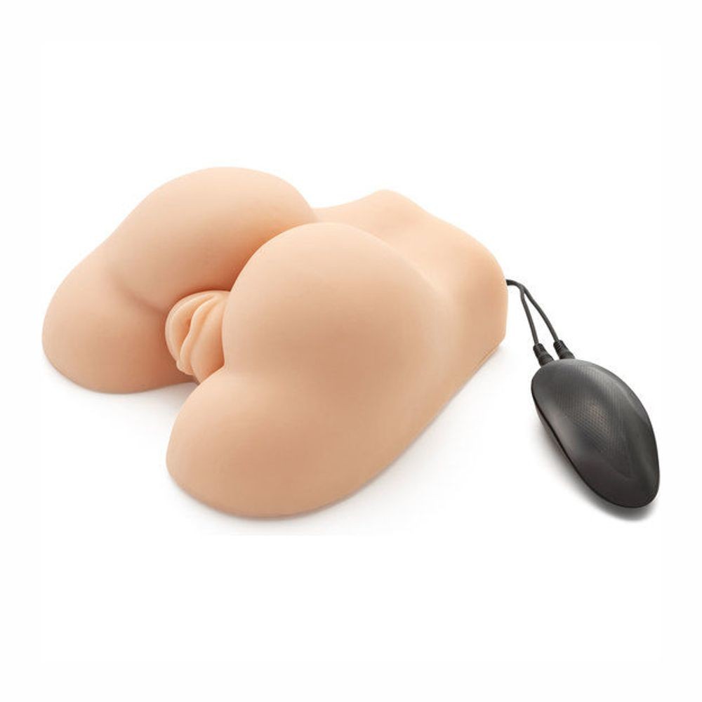 D-223160 FAT ASS FUCKER WITH VIBRATOR MASTURBATORE UOMO VAGINA ANO VIBRATORE TPR MORBIDO