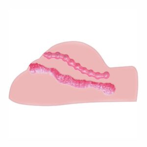 D-223160 FAT ASS FUCKER WITH VIBRATOR MASTURBATORE UOMO VAGINA ANO VIBRATORE TPR MORBIDO