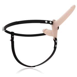 D-221271 FETISH SUBMISSIVE DOUBLE PENETRIX STRAP-ON FLESH UP