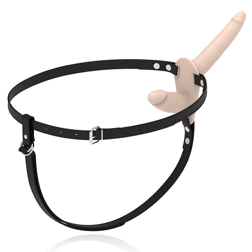 D-221271 FETISH SUBMISSIVE DOUBLE PENETRIX STRAP-ON FLESH UP