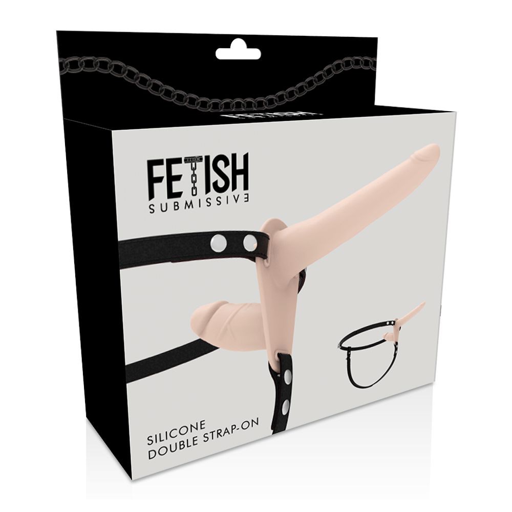 D-221269 FETISH SUBMISSIVE DOPPIA PENETRIX STRAP-ON CARNE