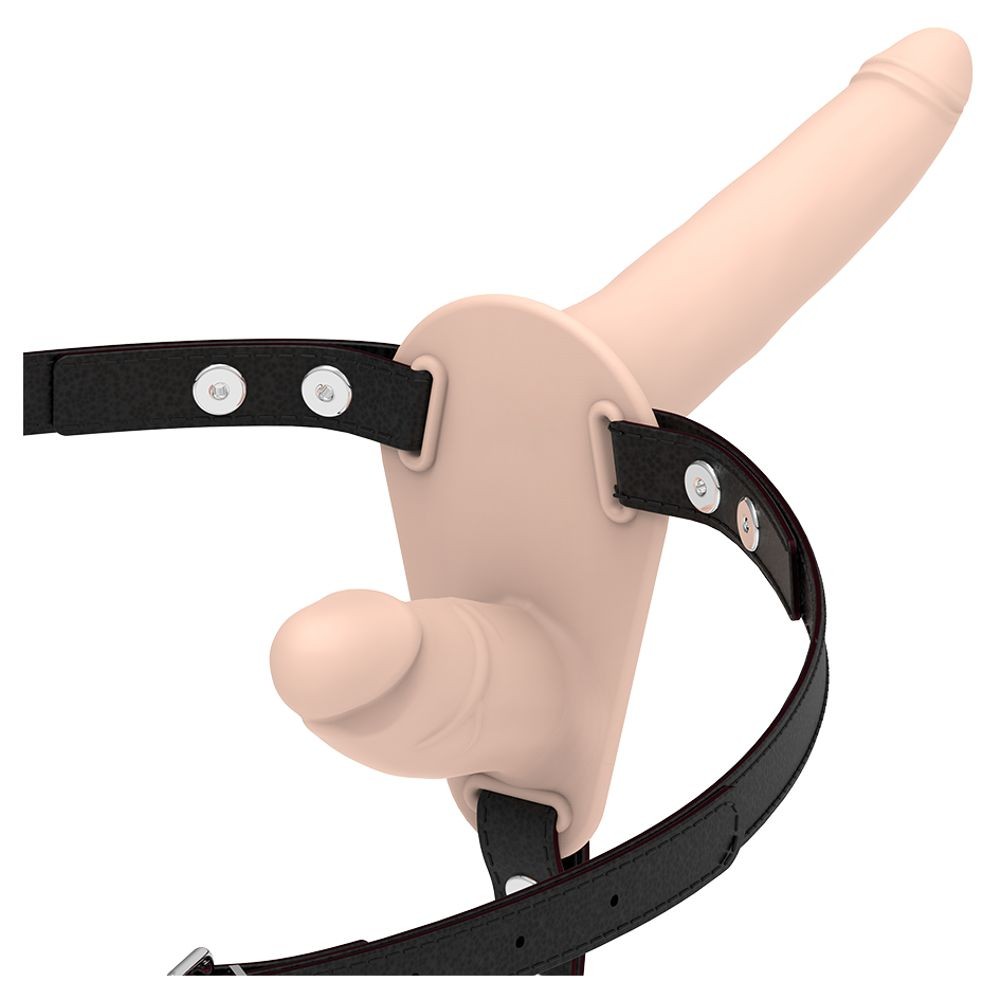 D-221269 FETISH SUBMISSIVE DOPPIA PENETRIX STRAP-ON CARNE